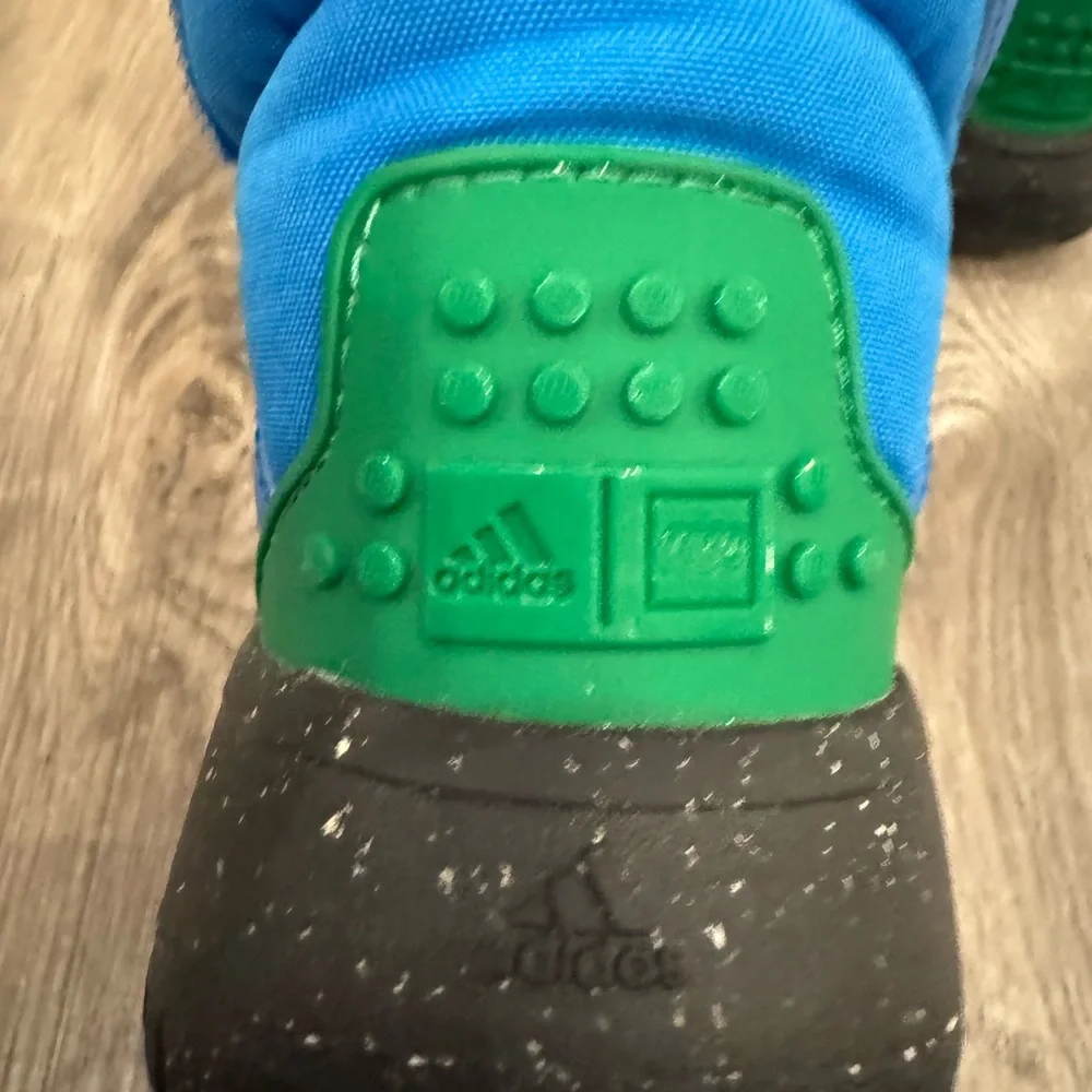Adidas x LEGO Blue and Black Boots with LEGO Beanie - Picture 5 of 10